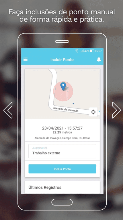 Secullum Ponto RH Ultimate — aplicativo Central do Funcionário — imagem 3